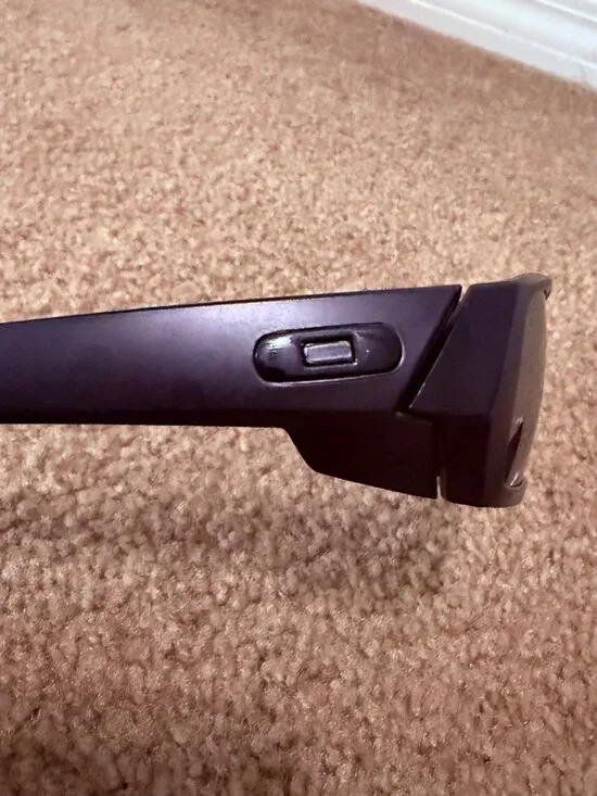 ( OO9014 ) Oakley Gascan Black Matte Frame Chrome Iridium Lens - Picture 7 of 11